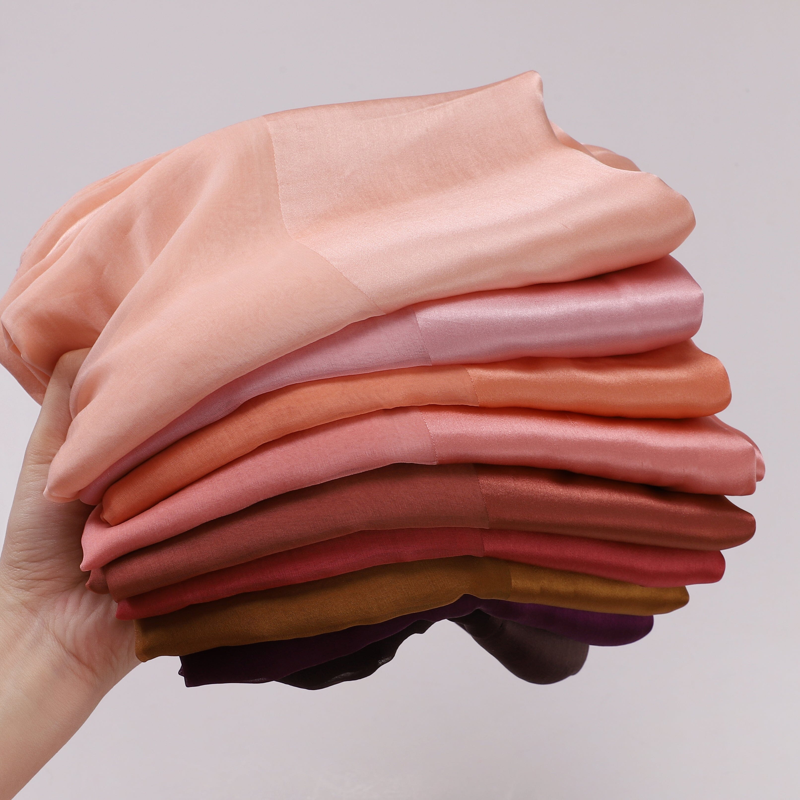 Silk-Satin Fusion Scarf