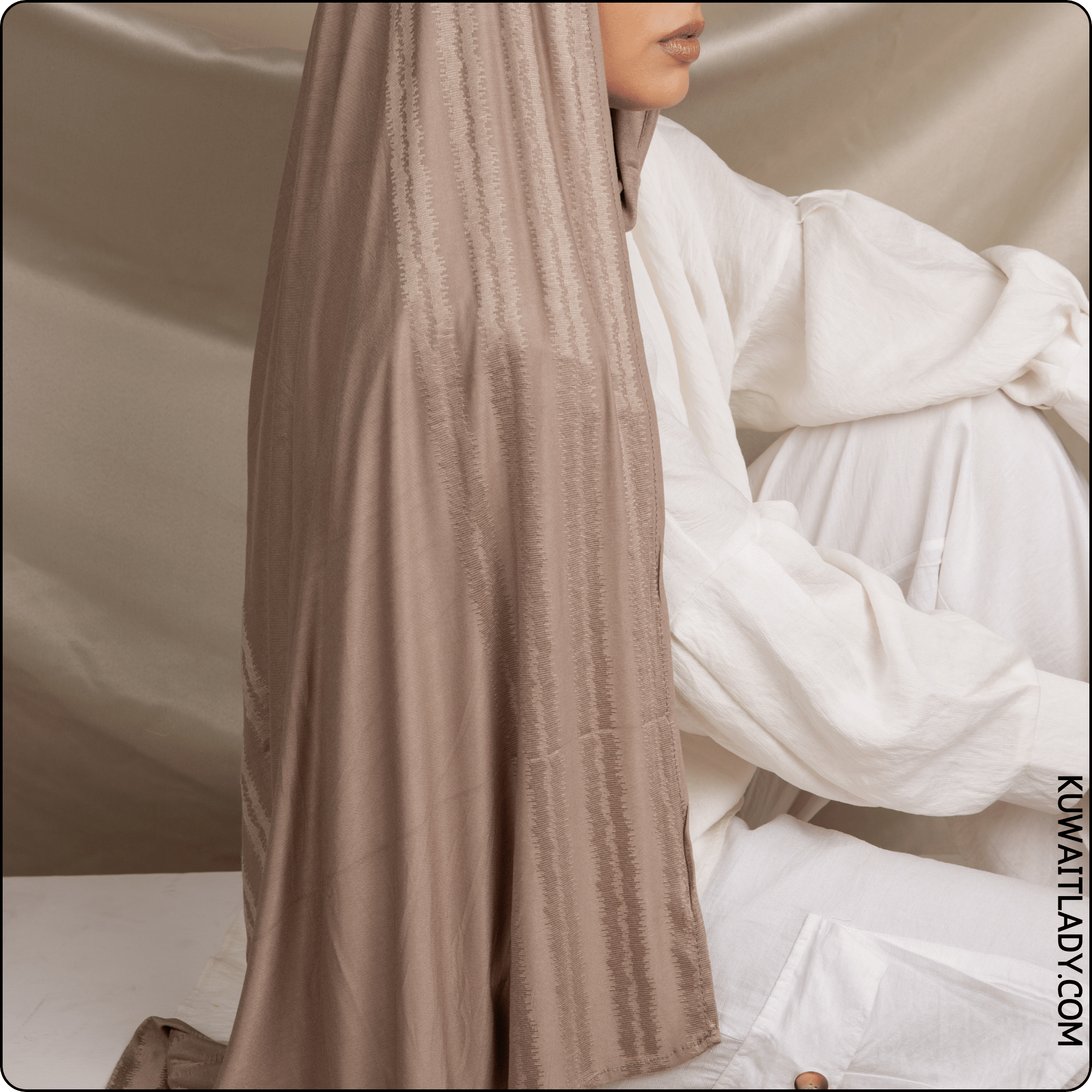 Snake Print Cotton Scarf