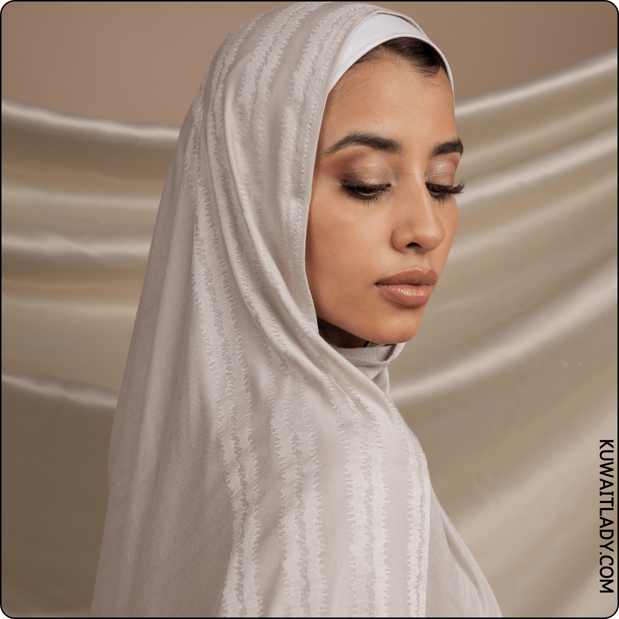 Snake Print Cotton Scarf