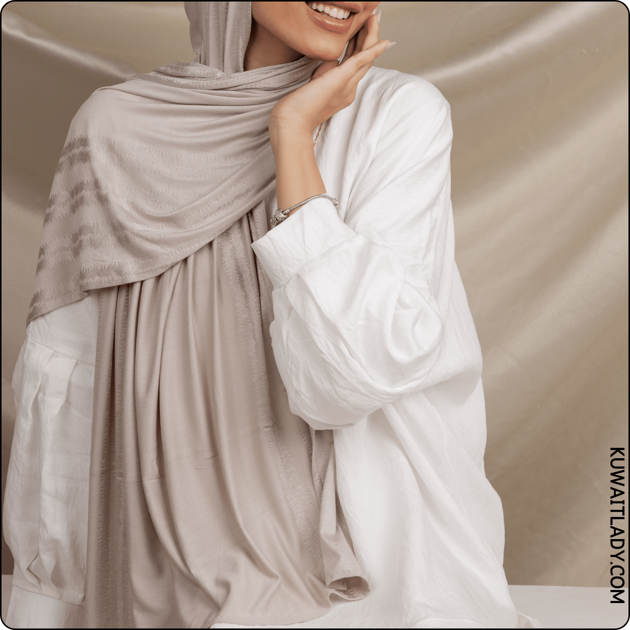 Snake Print Cotton Scarf