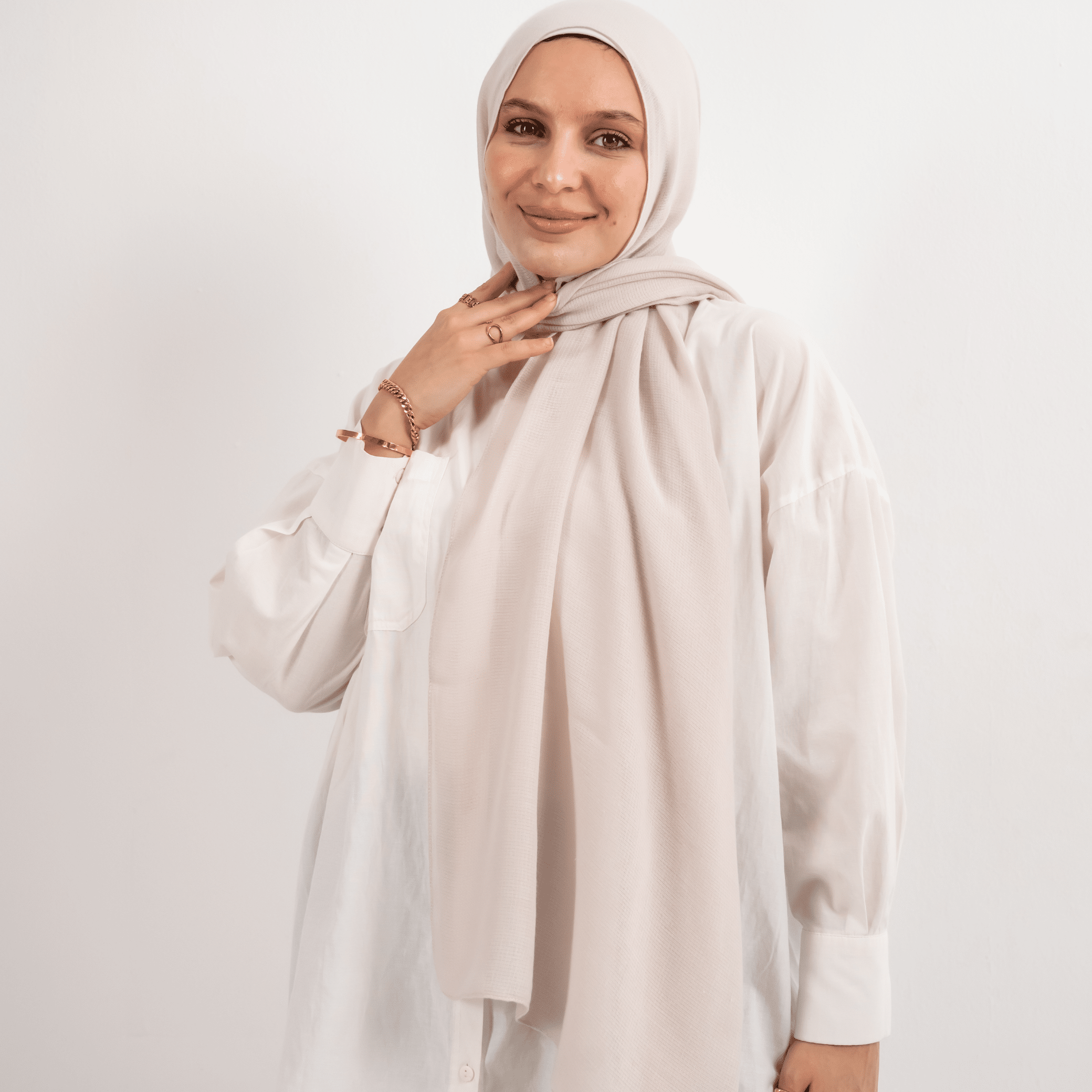 Softly Textured Viscose Scarf