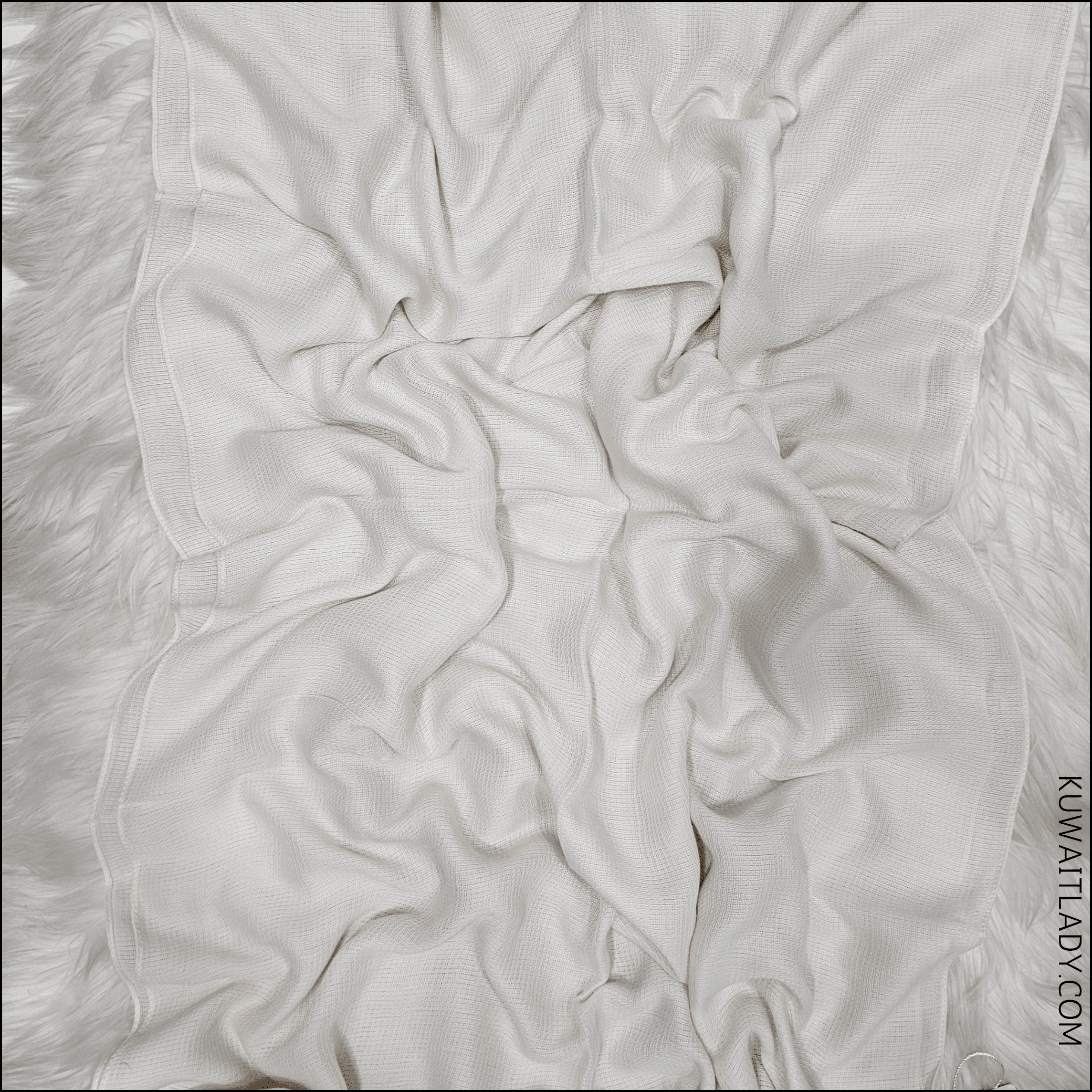 Softly Textured Viscose Scarf