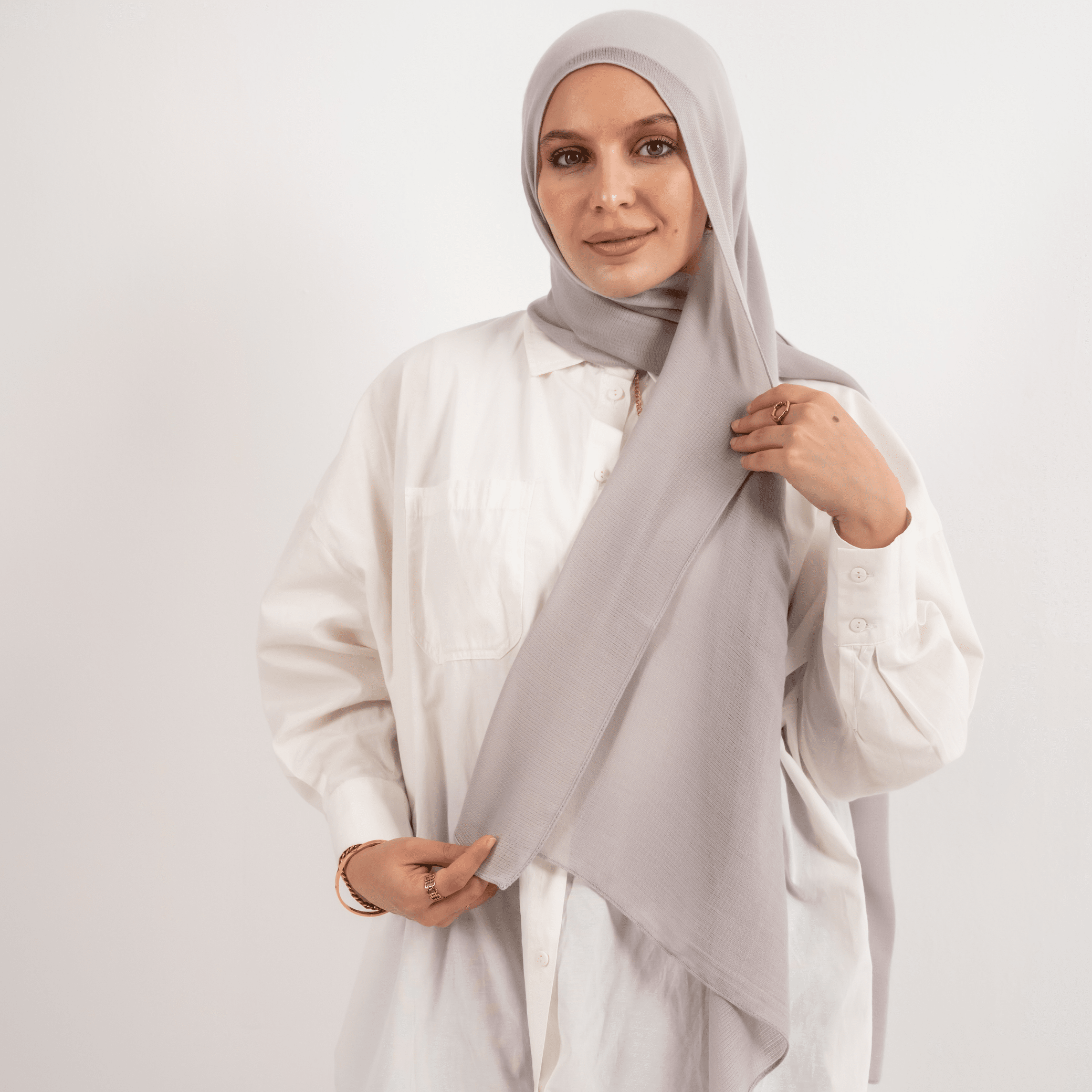 Softly Textured Viscose Scarf