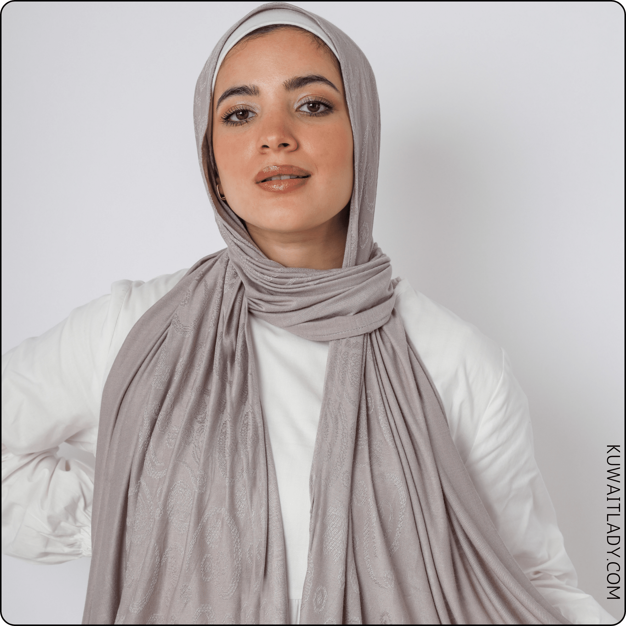 Spring Symphony Jacquard Cotton Scarf