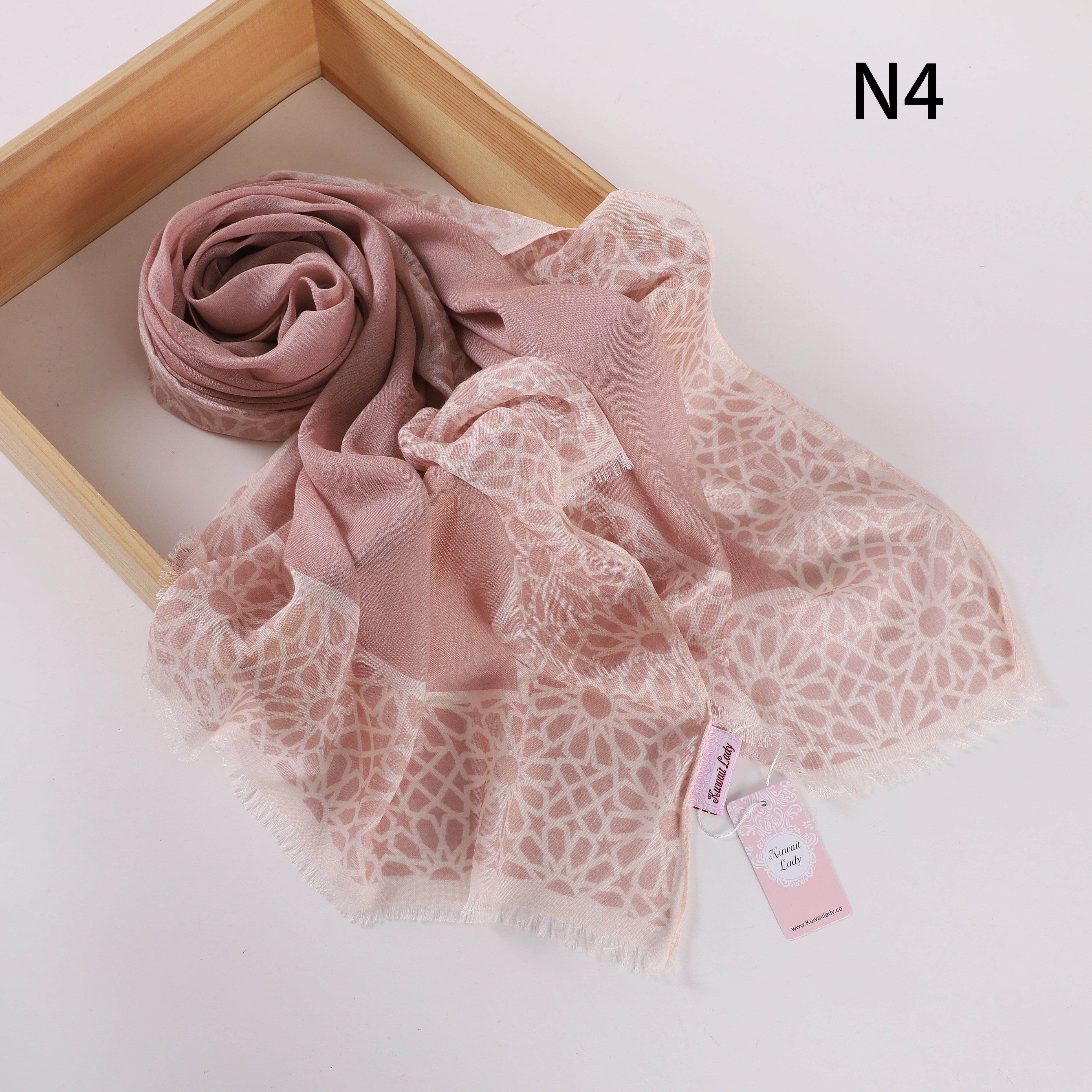 Urban Bloom Linen Scarf