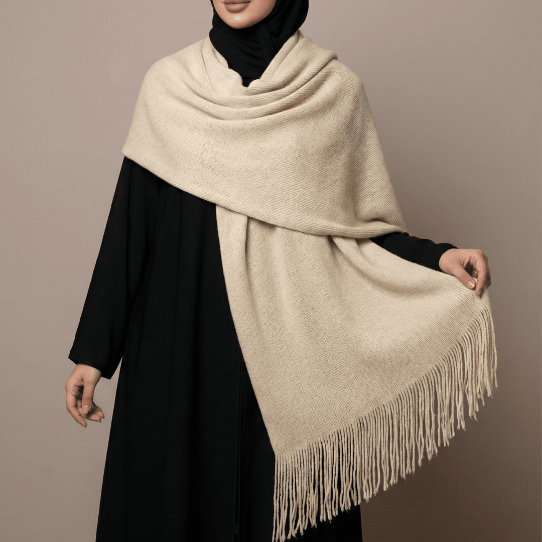 Wool Winter Kuwaitlady Shawl