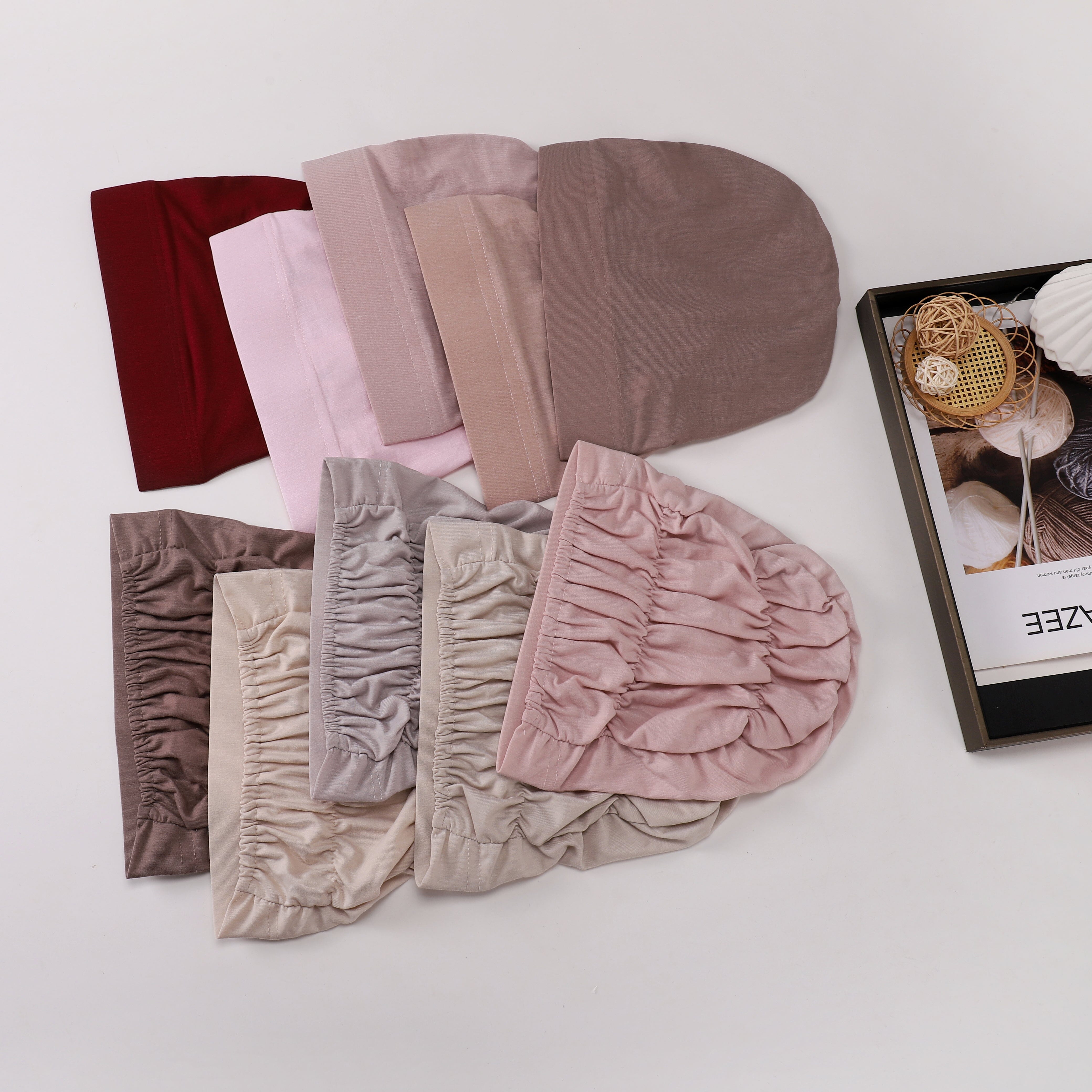 Wrinkled Bonnet Undercap
