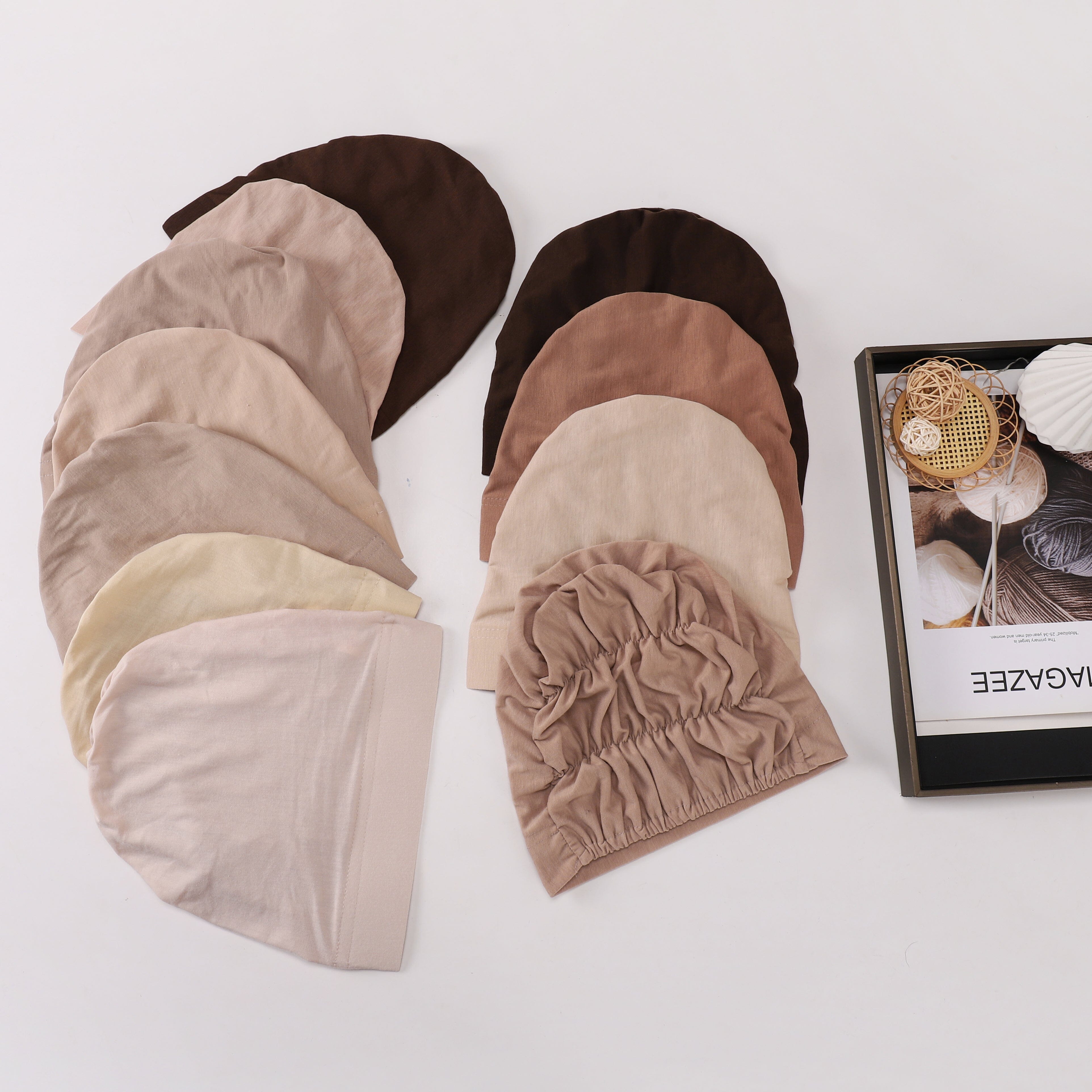 Wrinkled Bonnet Undercap