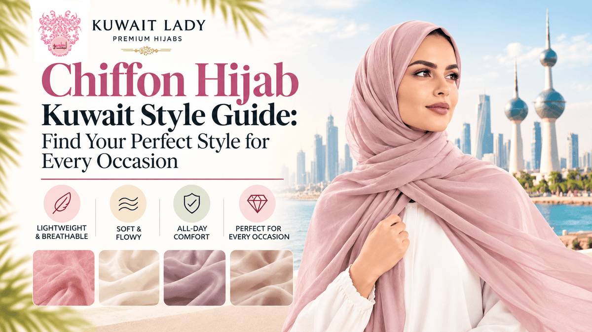 Chiffon Hijab Kuwait Style Guide