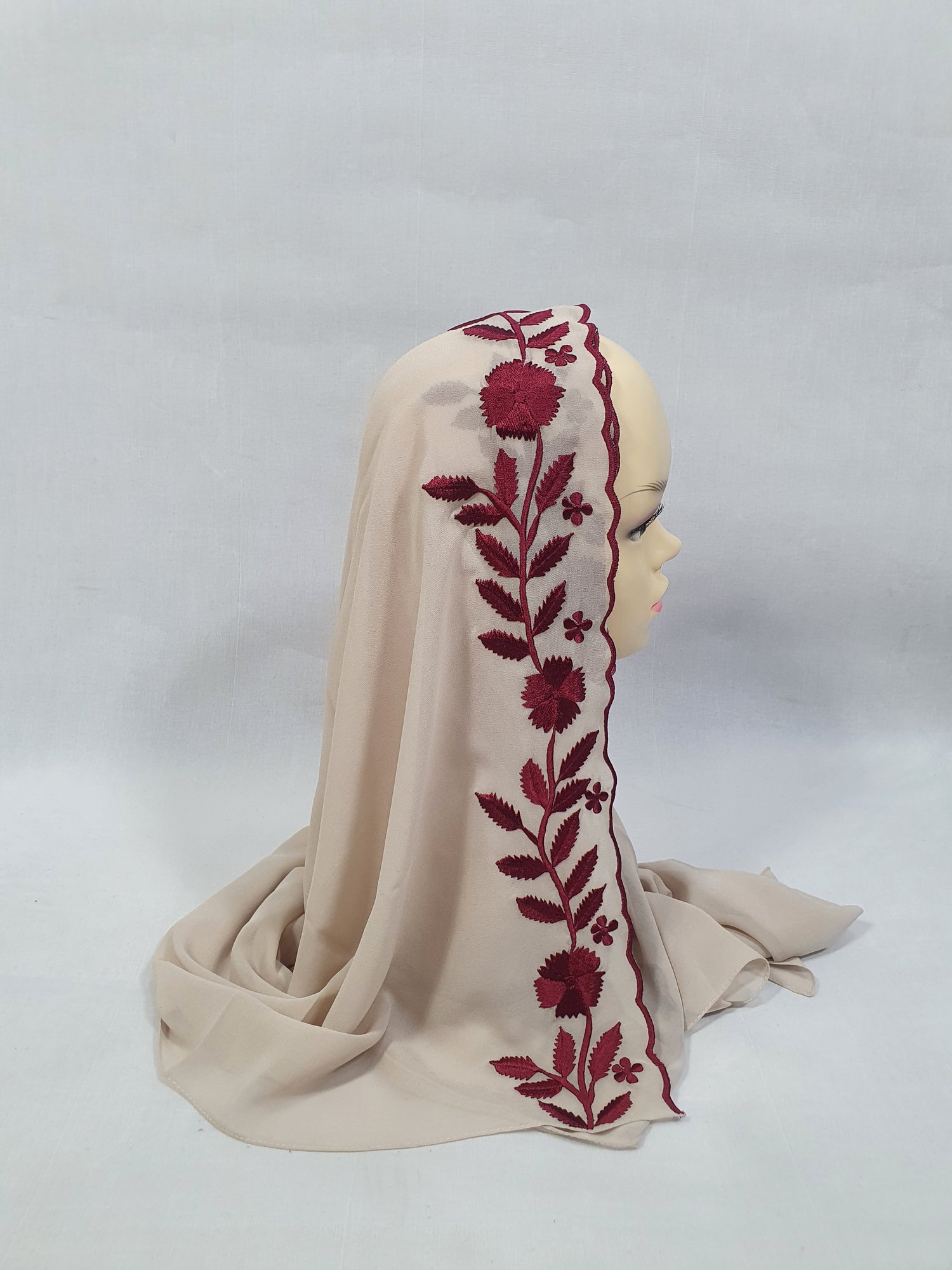 Chiffon Embroidery Hijab