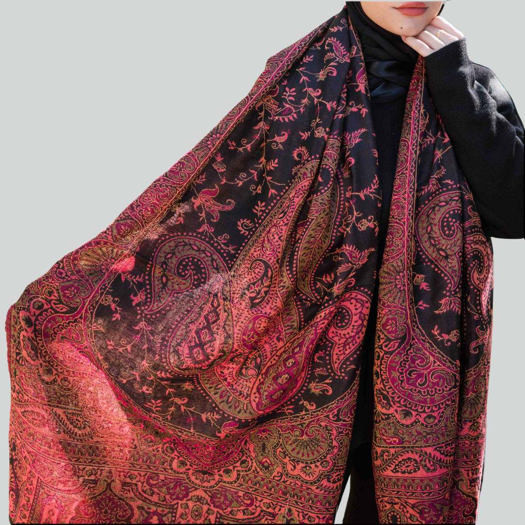 Ethnic Kashmiri Indian Shawl