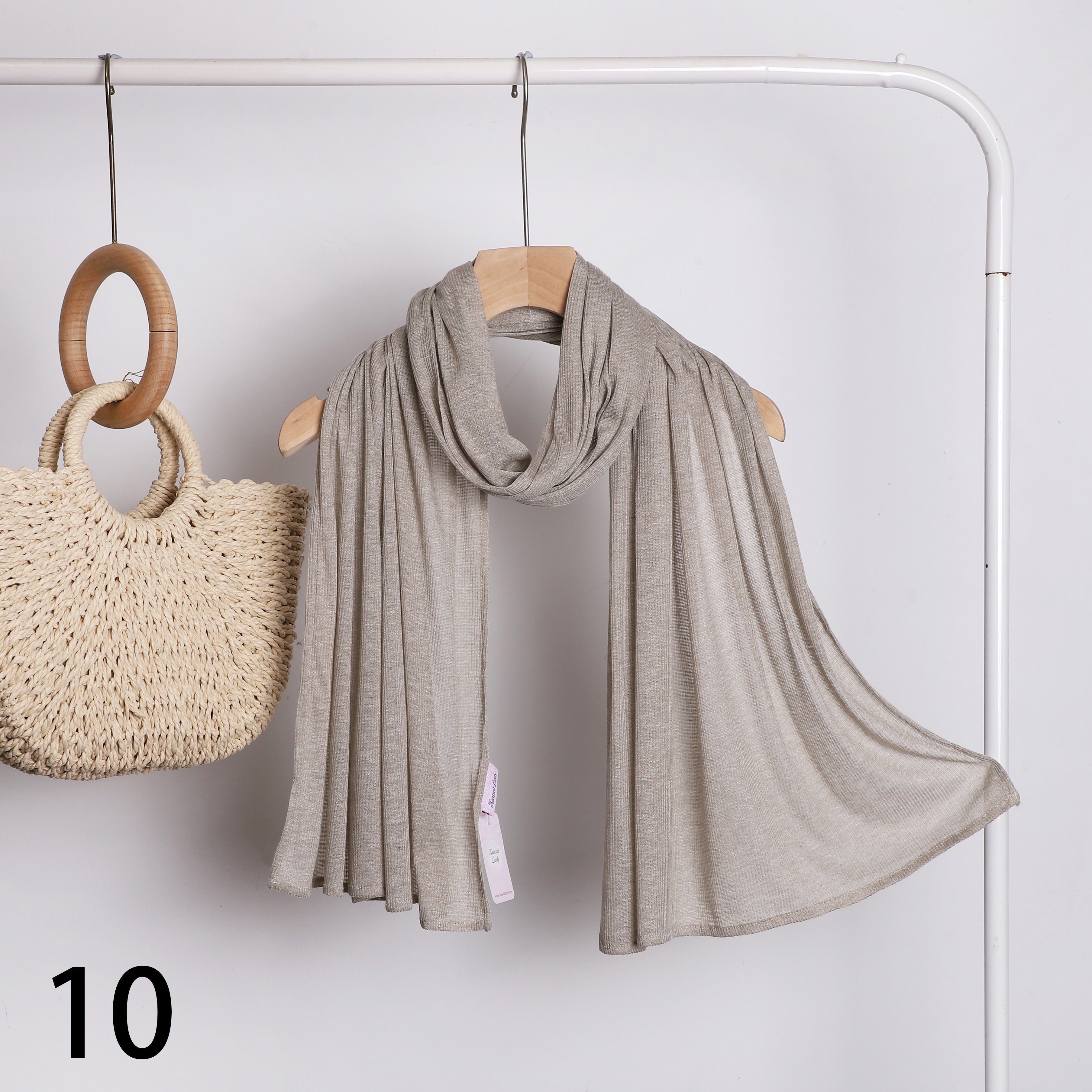 Jersey Striped Scarf