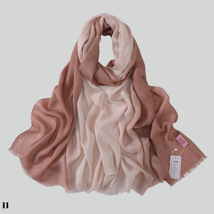 Shaded Linen Scarf