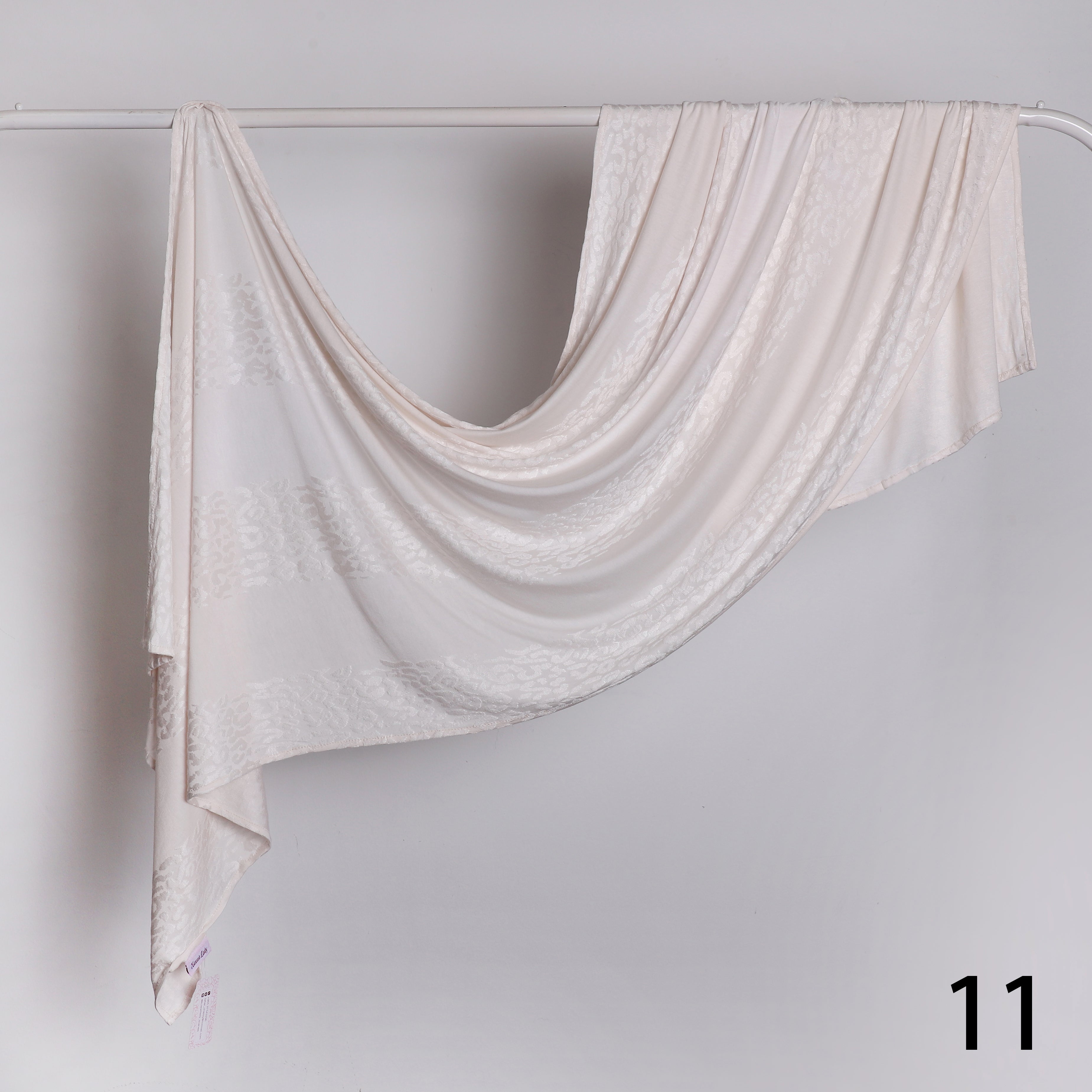 Cotton Tiger Straps Scarf