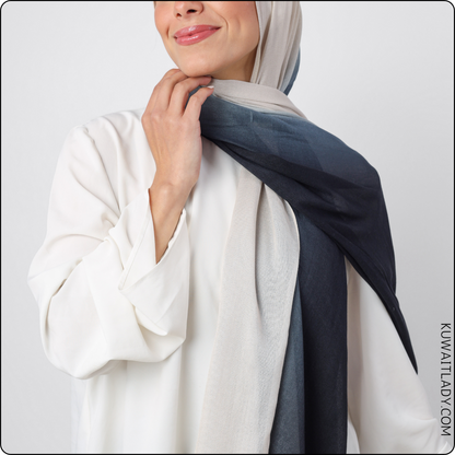 Shaded Linen Scarf