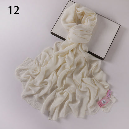 Textured Krinkle Scarf