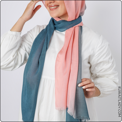 Shaded Linen Scarf