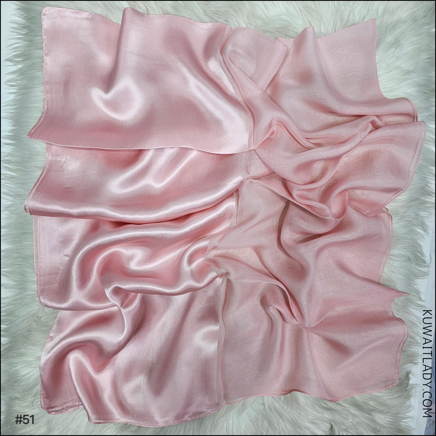 Silk-Satin Fusion Scarf