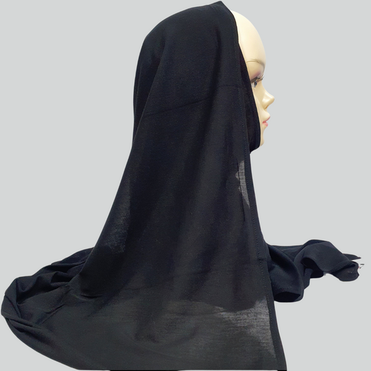وشاح سادة من القطن والفيسكوز