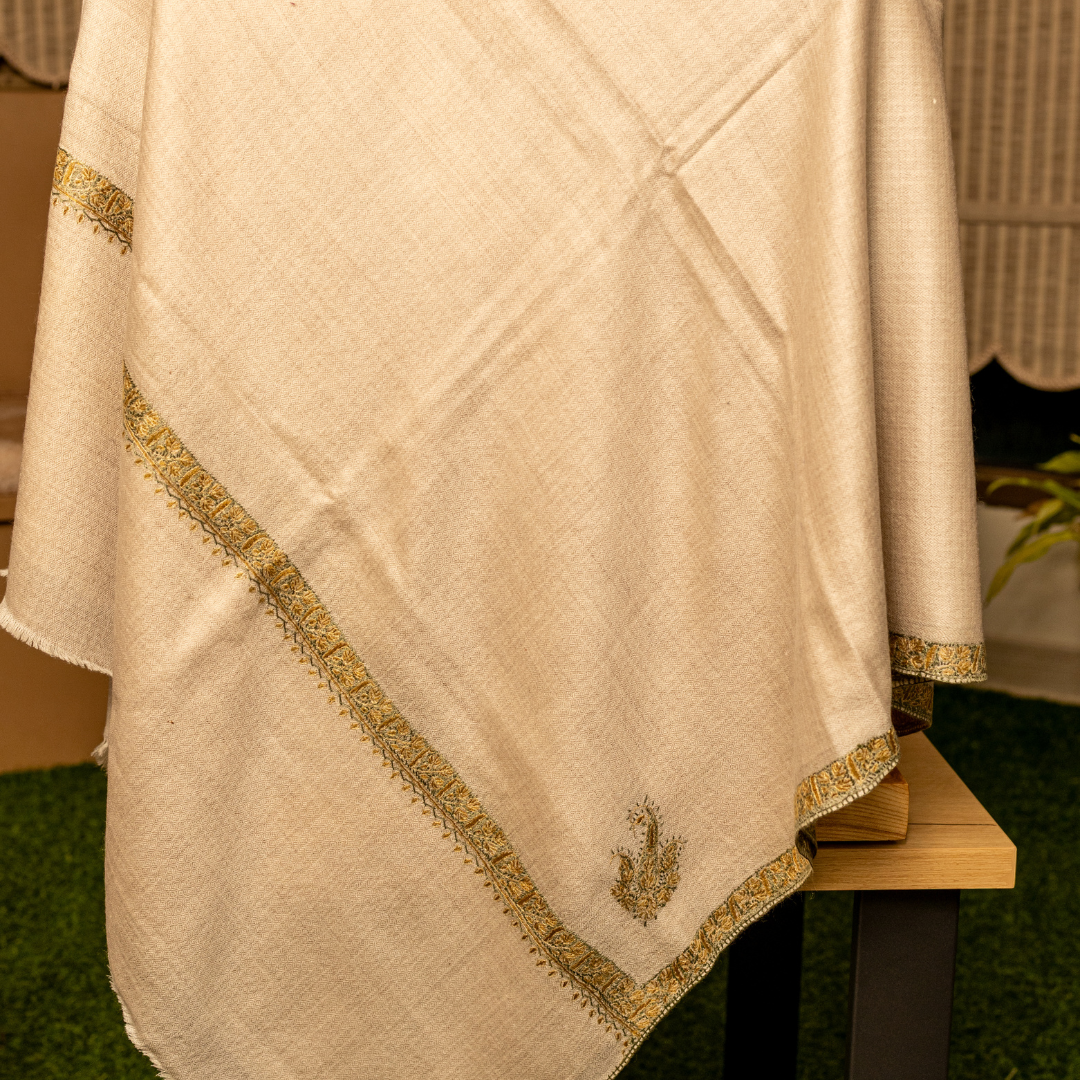 Border Embroidery Shawl