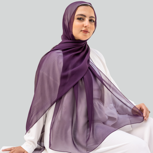 وشاح شيفون إماراتي