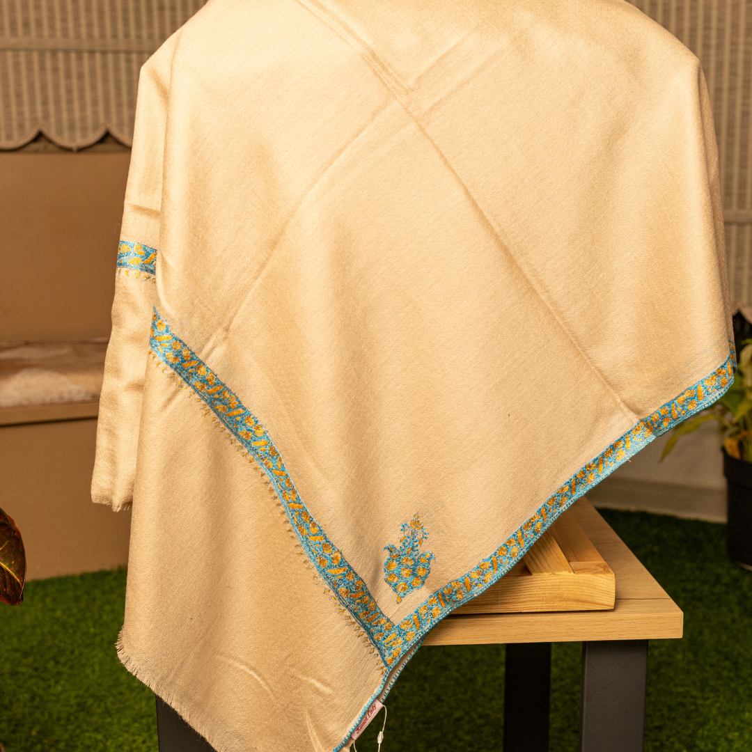 Border Embroidery Shawl