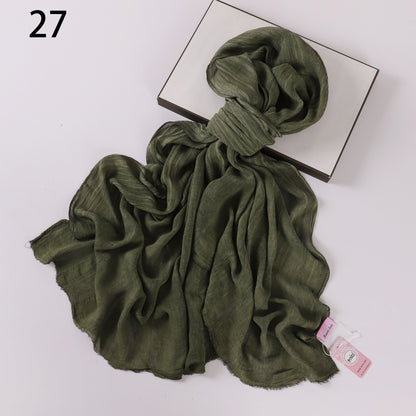 Textured Krinkle Scarf