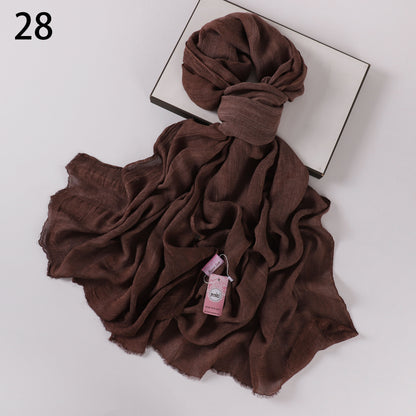 Textured Krinkle Scarf