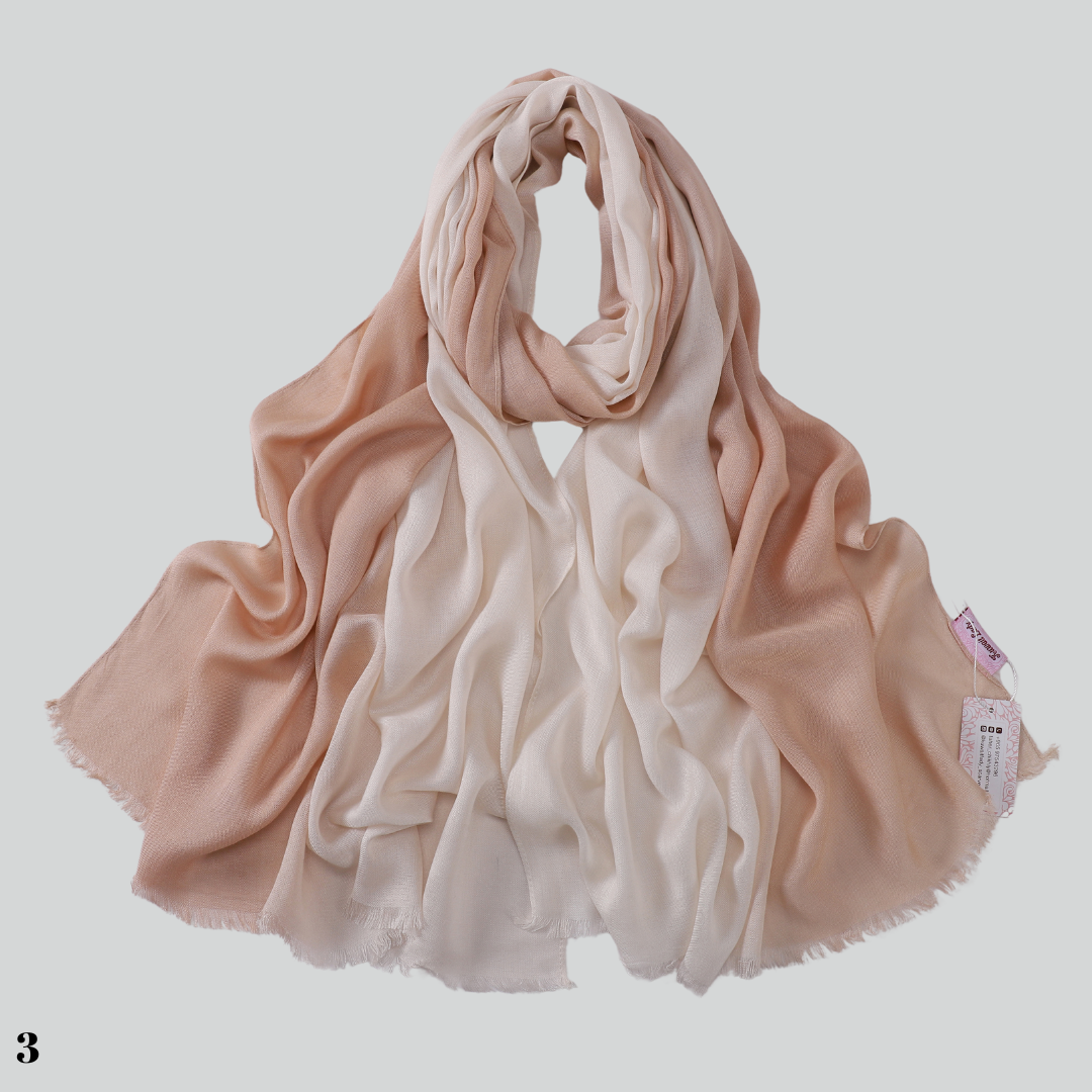 Shaded Linen Scarf