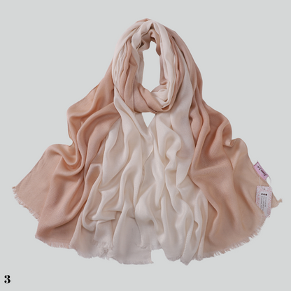 Shaded Linen Scarf