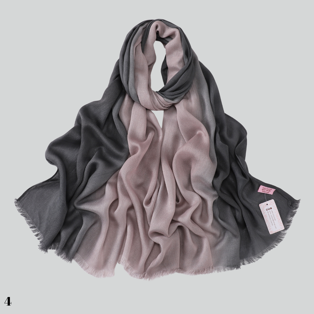 Shaded Linen Scarf