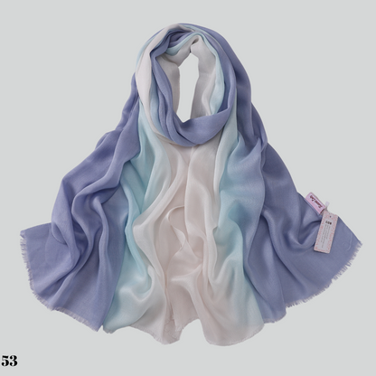 Shaded Linen Scarf