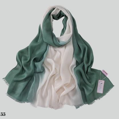 Shaded Linen Scarf