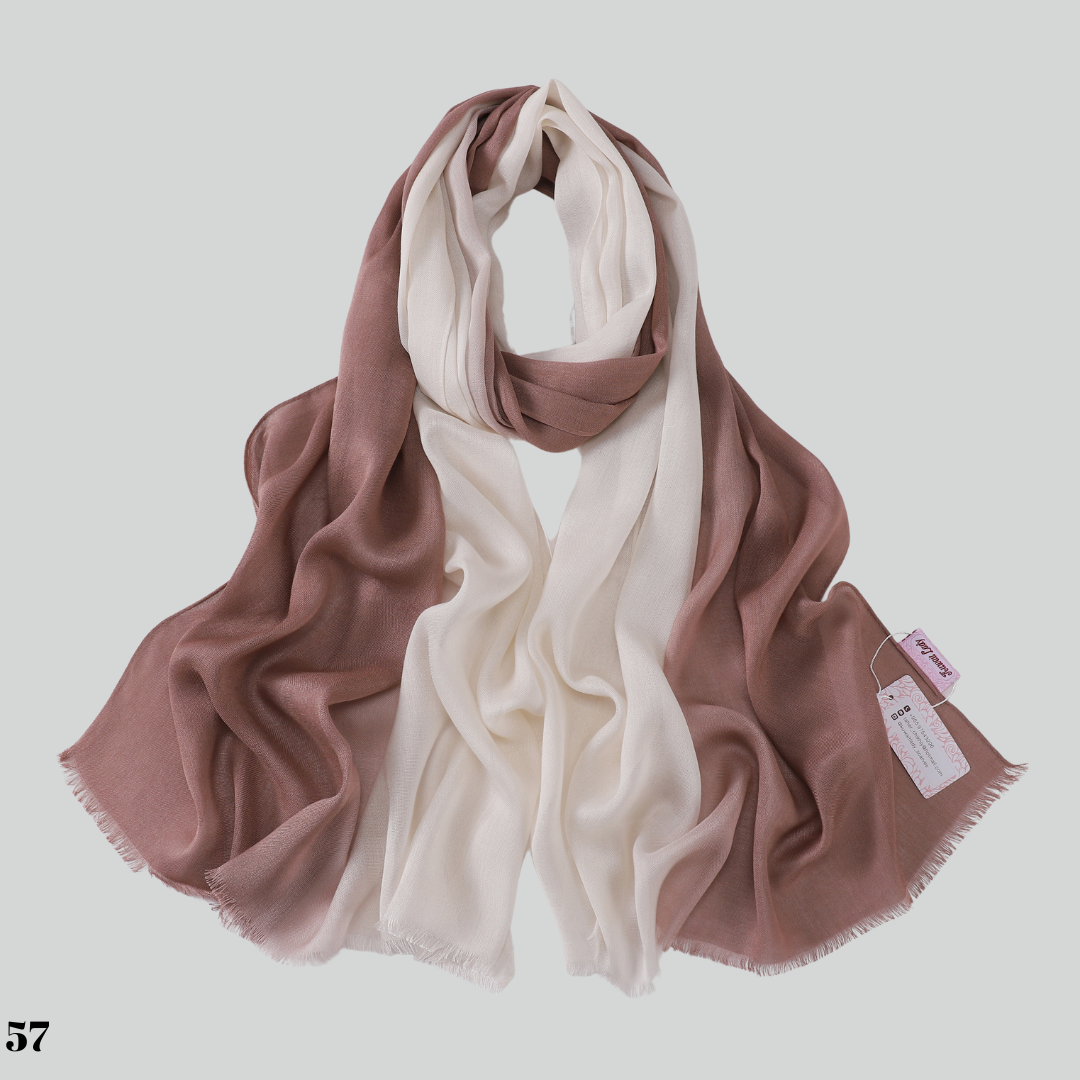 Shaded Linen Scarf