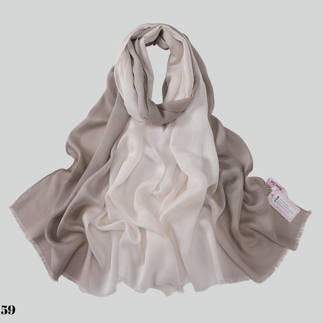 Shaded Linen Scarf