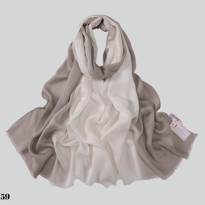 Shaded Linen Scarf