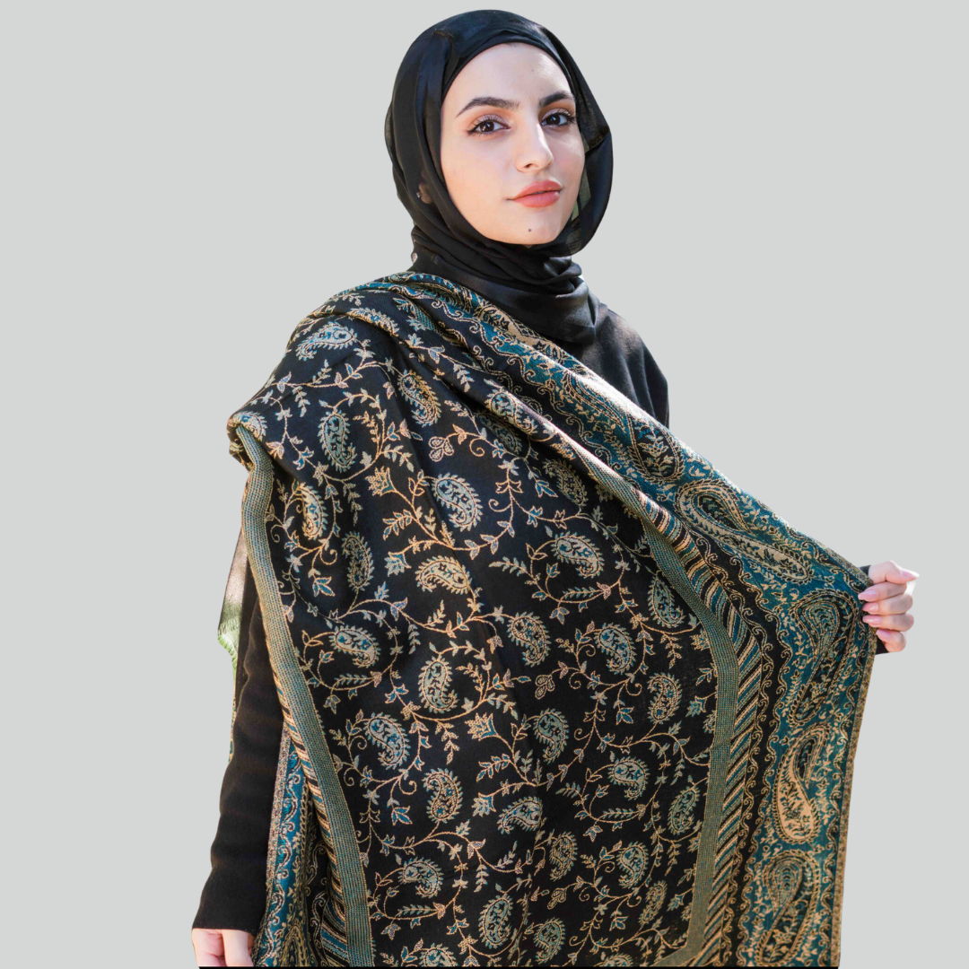 Leafy Kashmiri Shawl