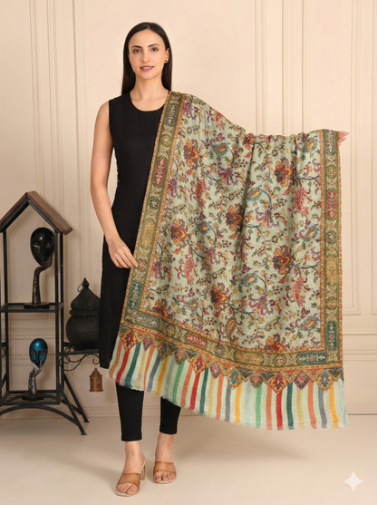 Kalamkari Pashmina Shawl