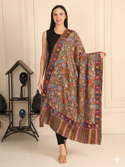 Kalamkari Pashmina Shawl