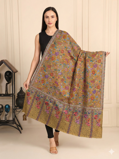 Kalamkari Pashmina Shawl