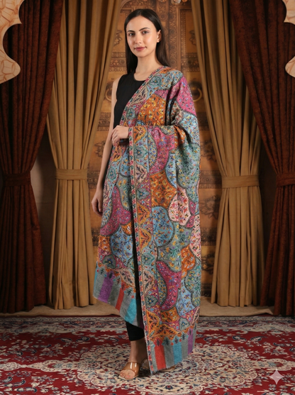 Kalamkari Pashmina Shawl