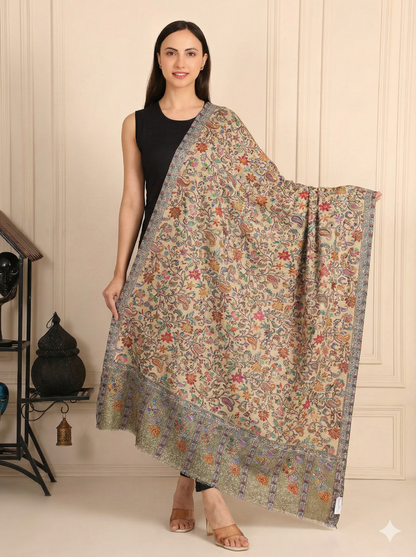 Kalamkari Pashmina Shawl