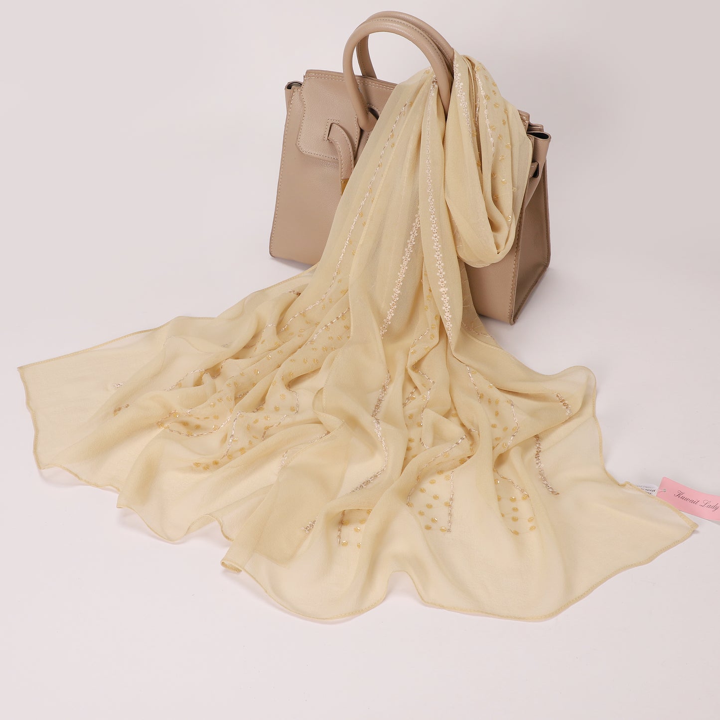 Chiffon Embroidery Scarf