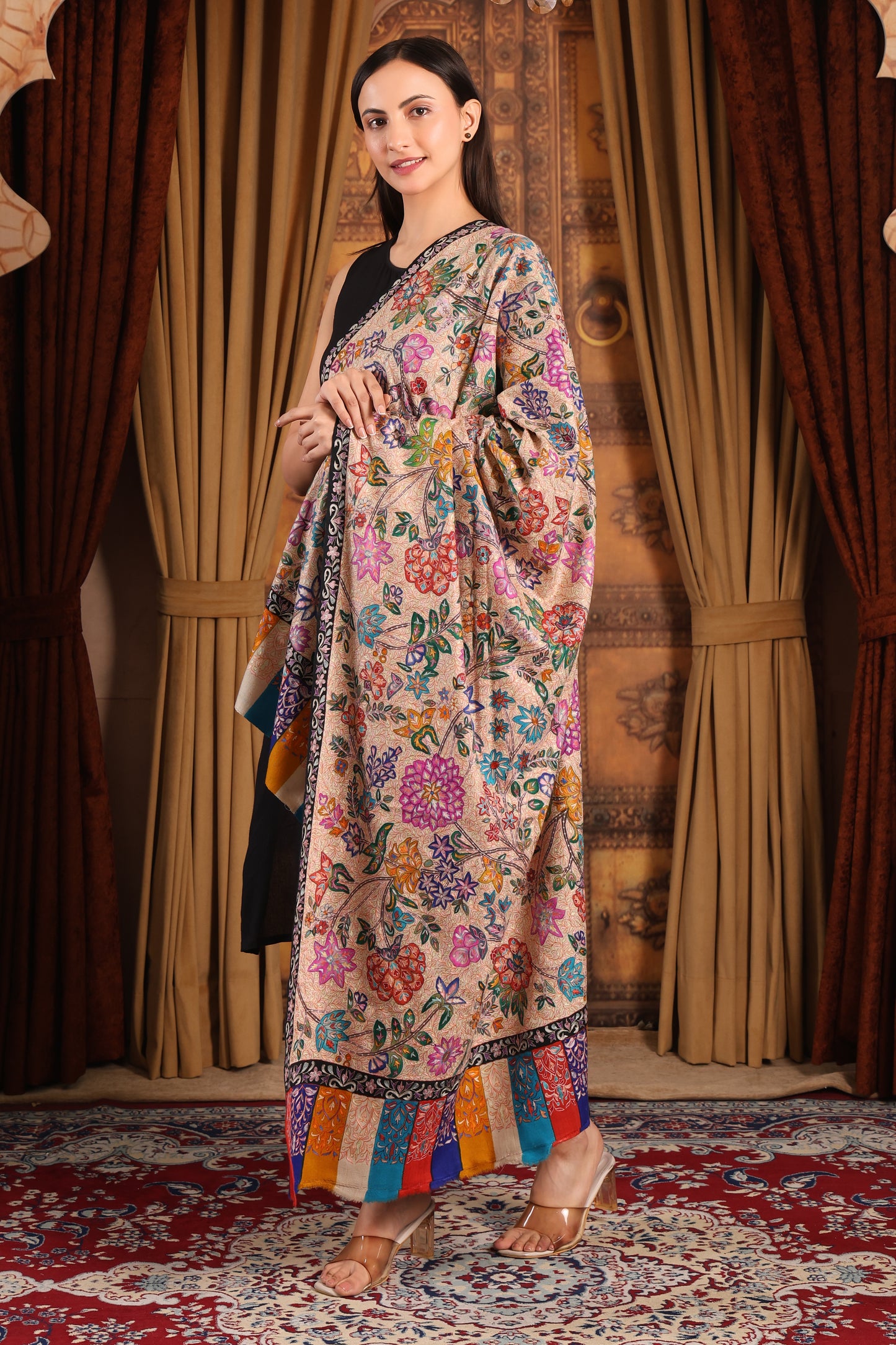 Authentic Kashmiri Handmade Pashmina Shawl