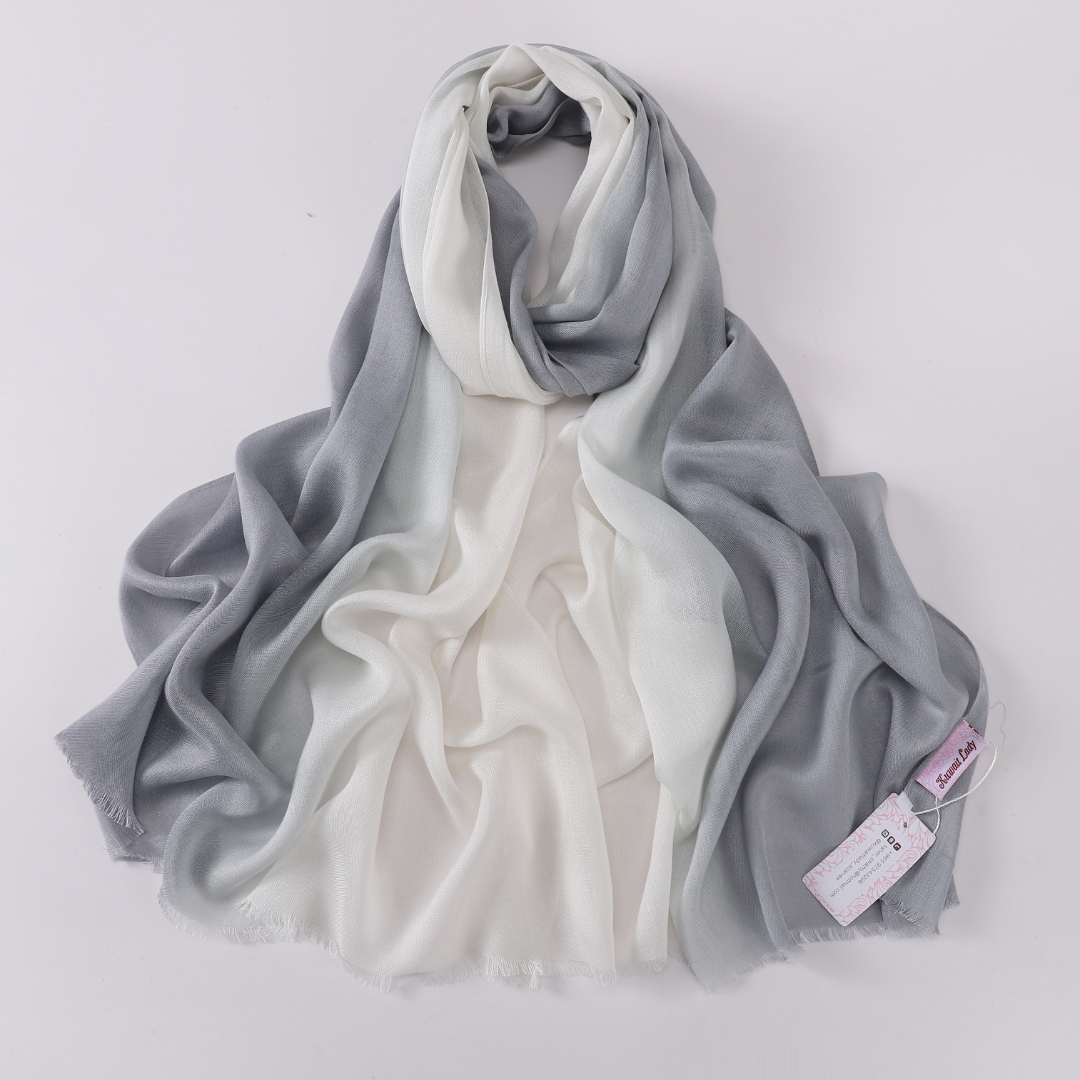 Shaded Linen Scarf