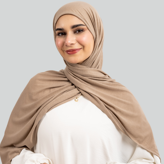 وشاح قطني سادة