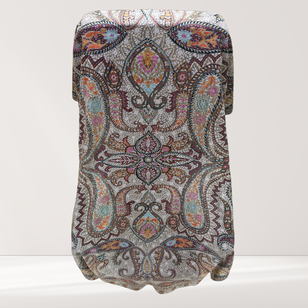 Rare Pashmina Full Handcrafted Luxurious Shawl - Only One Piece