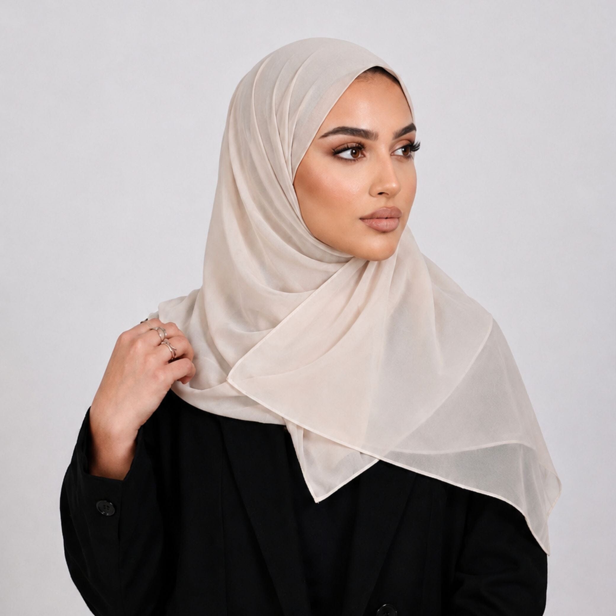 Abaya Hijab Chiffon