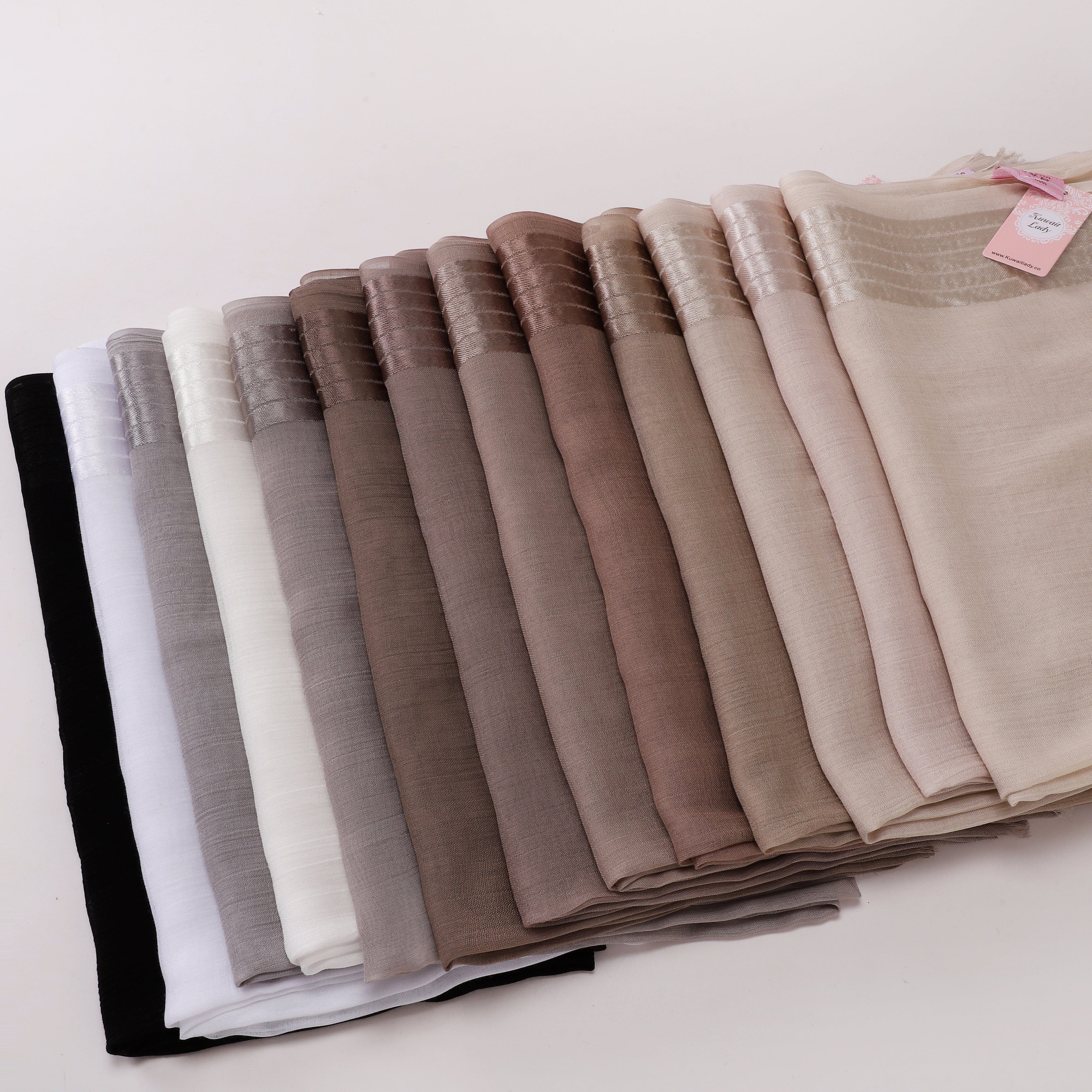 Borderline Satin Scarf