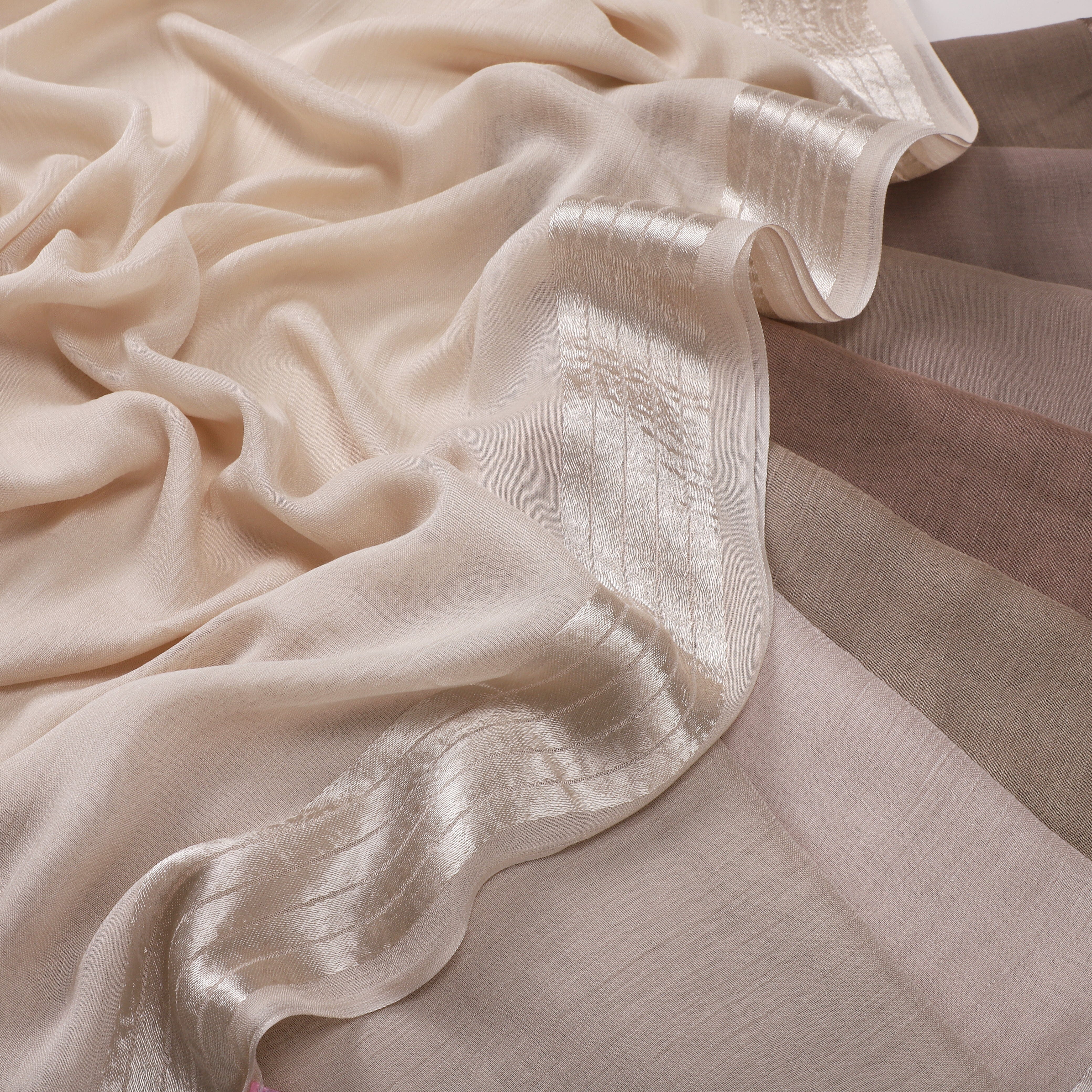 Borderline Satin Scarf